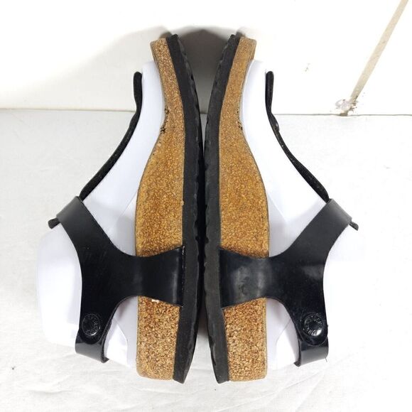 Birkenstock Women's Kairo US5 EU36 Black Birko-flor Flat Thong slingback Sandals - Picture 12 of 16